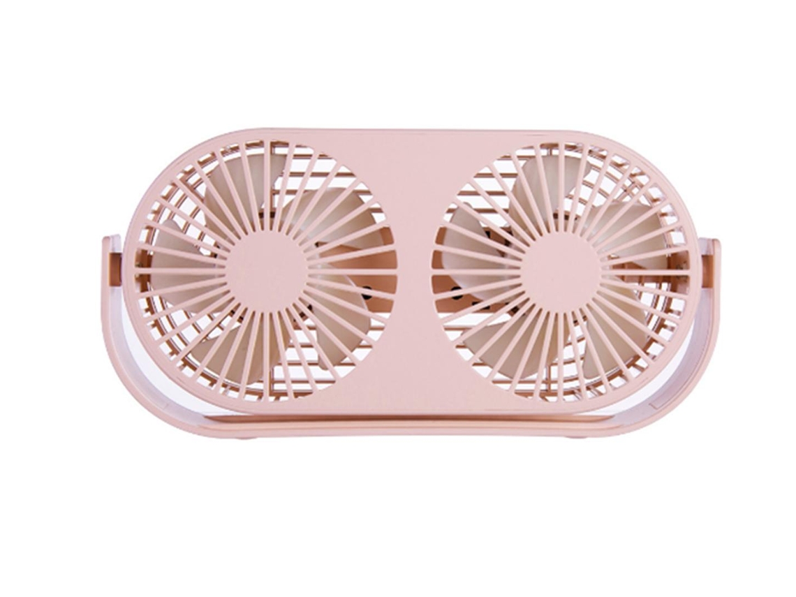 Ventoinha de Mesa WJS CT1208 Rosa
