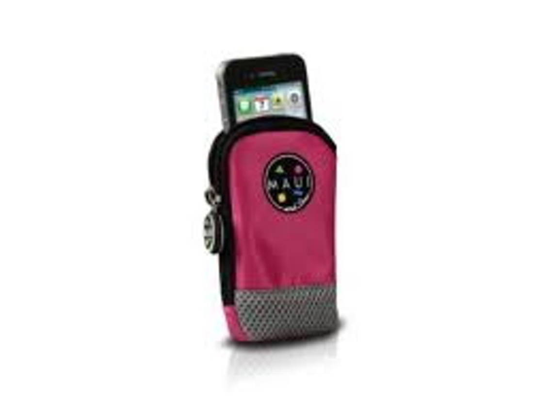 Bolsa p/Telemóvel SBS - UNIVERSAL MAUI ZIP ROSA