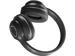 Fones De Ouvido Sem Fio Supra Auriculares, Dobráveis, Com Luzes Led, Entrada Para Cartão De Memória, Rádio Fm