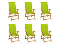 Folding Chair, Folding Chairs Vidaxl Verde Teca (n/a)