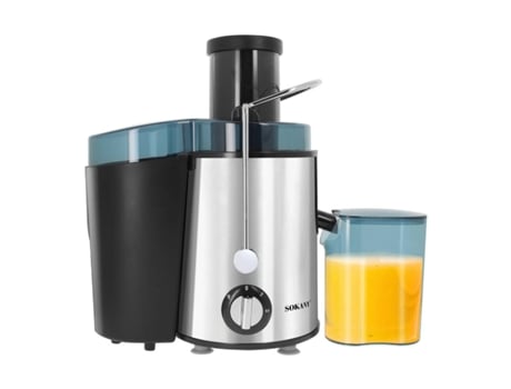 Espremedor De Sumos 500ml Potente 800w Prateado Sokany