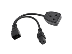 Cabo de Alimentação LAXISCREED C20 para C19 + Plug Uk