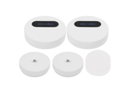 Timbre Sem Fio Impermeável Ip44 Com 58 Canções E 4 Volumes Ajustáveis Kit Receptor E Transmissor Para Casa Apartamento Plug Eu