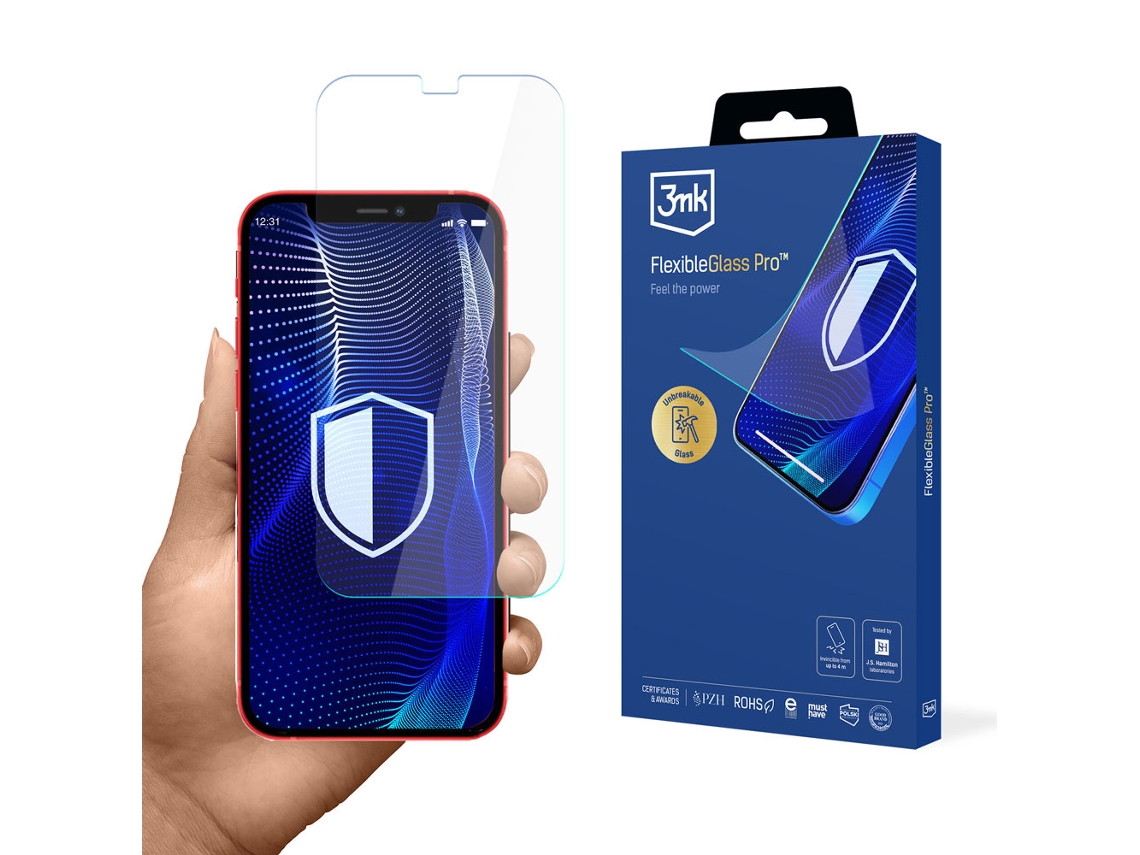Película De Ecrã Apple Iphone 12 Mini 3mk Flexibleglass Pro