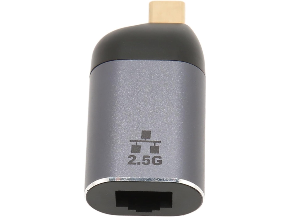 Cabo Ethernet Plug-and-play De 2500 Mbit/s Tipo C Para Rj45 Laptops E
