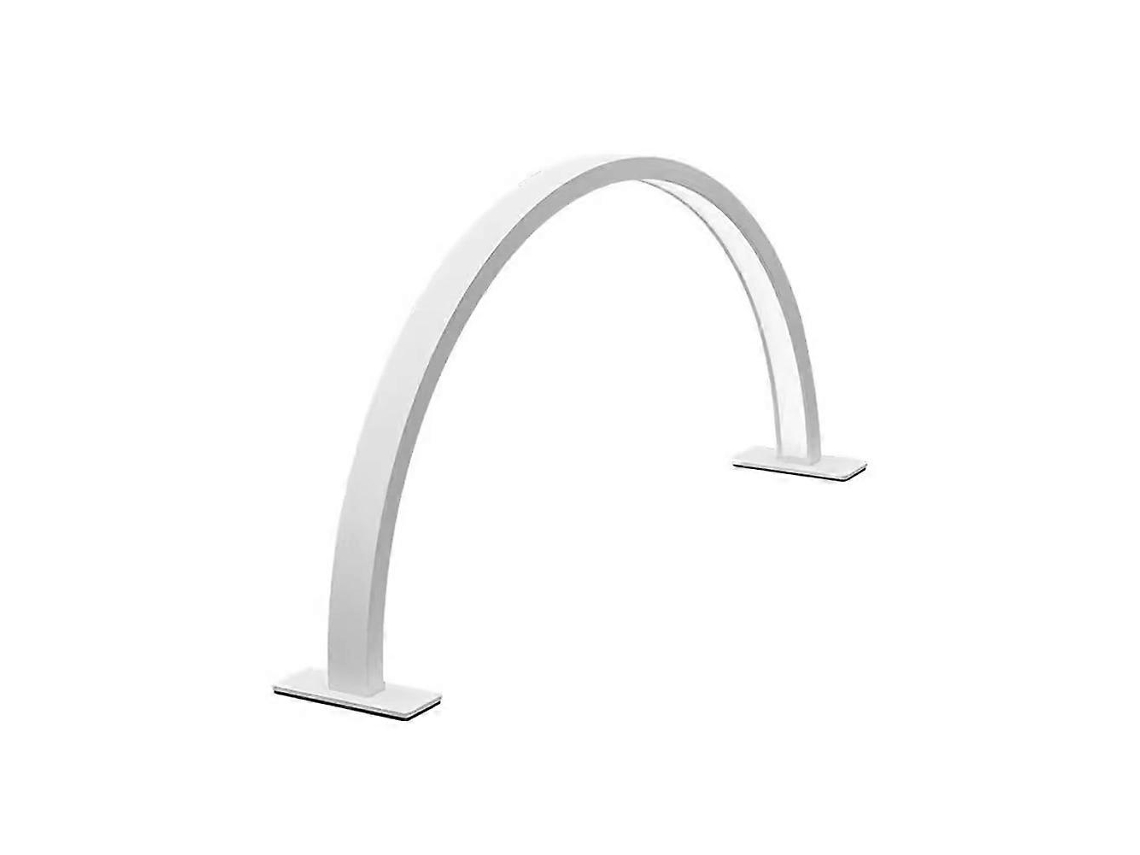 Luminária Meia-lua Para Mesa De Unhas, Luminária De Mesa Usb Para Unhas, Branca