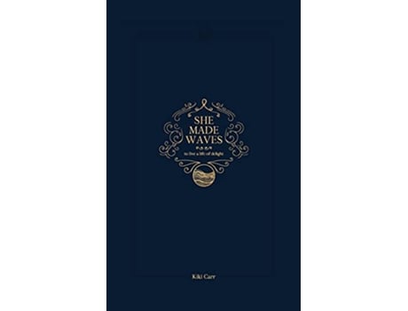 Livro She Made Waves de Kiki Carr (Inglês)