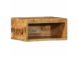 Wall-mounted Tv Cabinet, Wall-mounted Tv Cabinets Vidaxl Marrom Madeira De Mangueira (n/a)