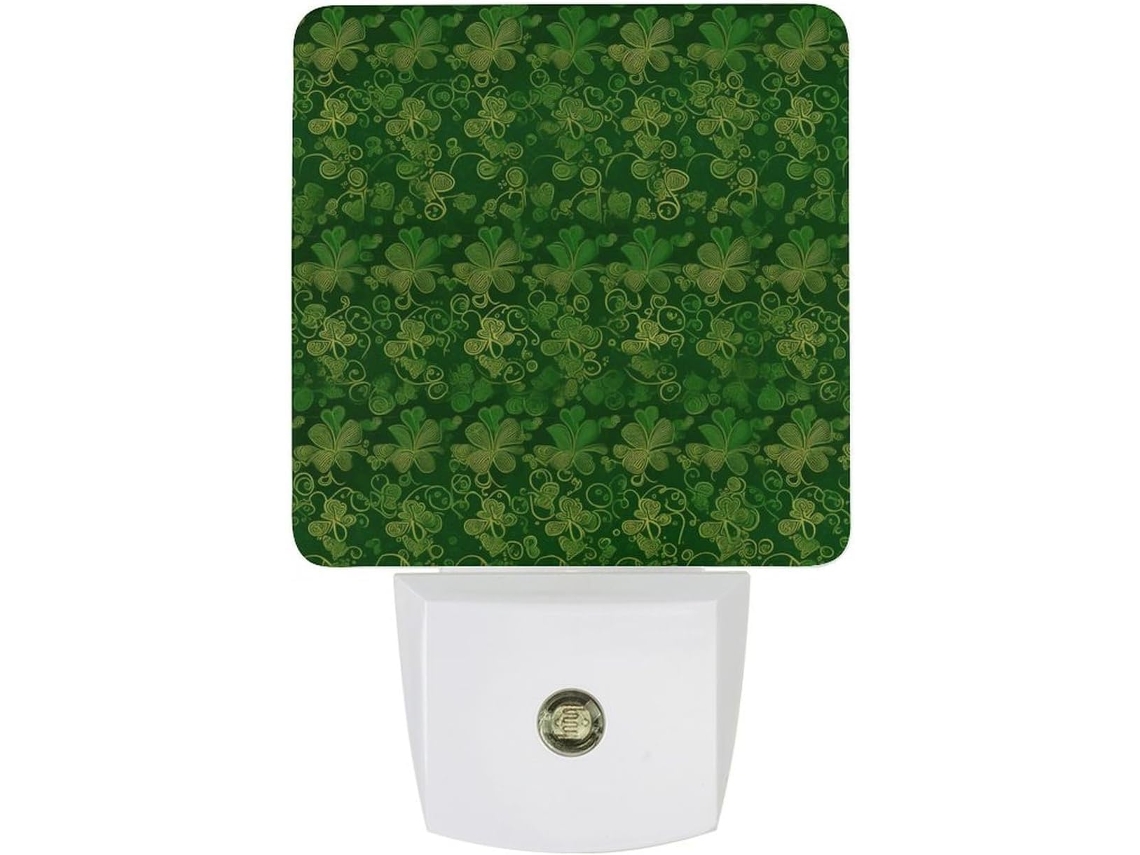 Luminária noturna de parede LED com plugue, luz noturna com acendimento automático, luz noturna com sensor de fundo.