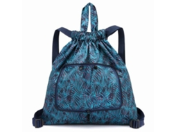 Mochila Dobrável de Grande Capacidade para Compras e Viagens, Impermeável e com Cordão. GOKOCO