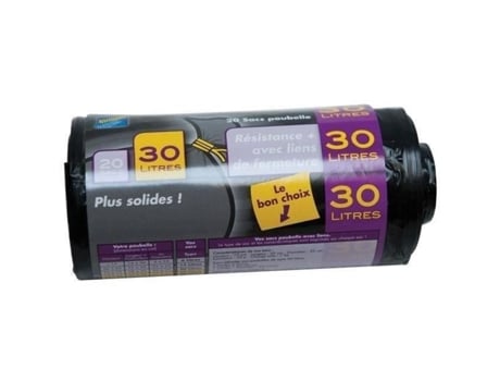 Saco De Lixo Reforçado 30 L X20 50 X70 Cm Publi Embal