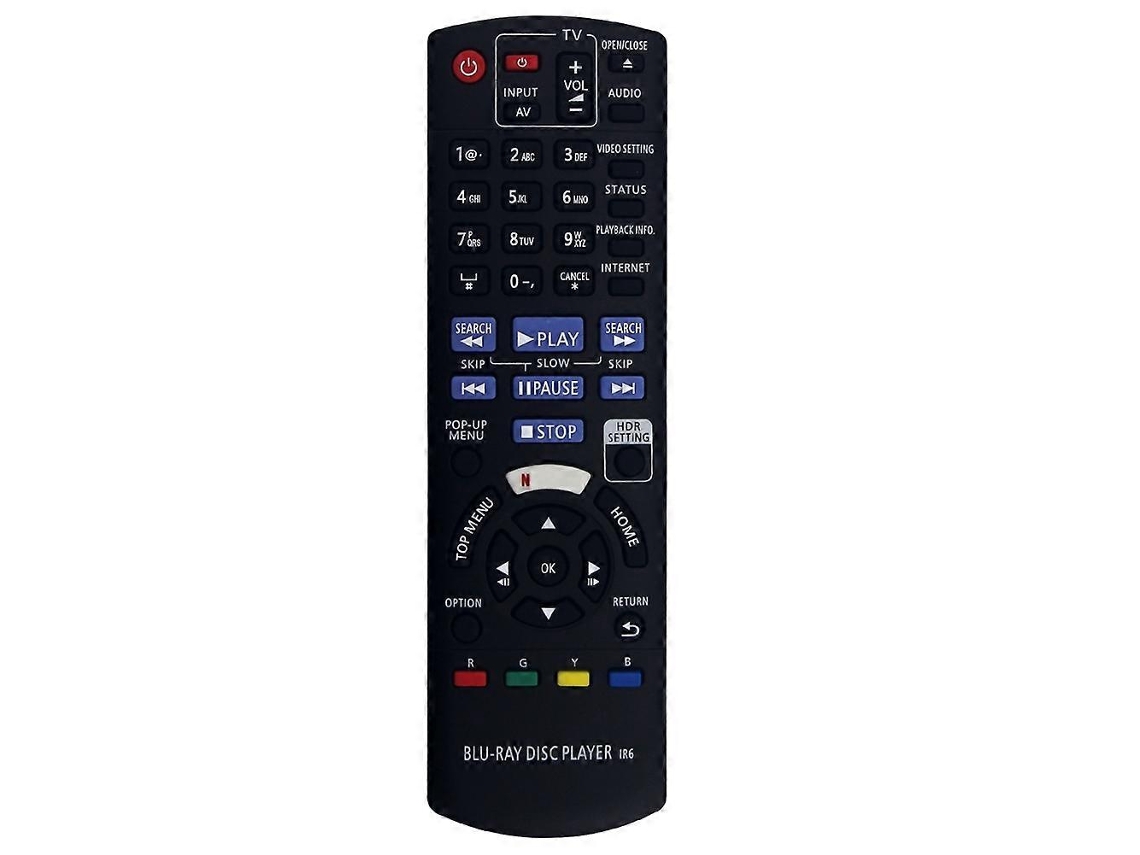 Comando À Distância De Substituição Para N2qayb001157 Hd Player Dmp-ub300 Dmp-ub400 Dp-ub820k