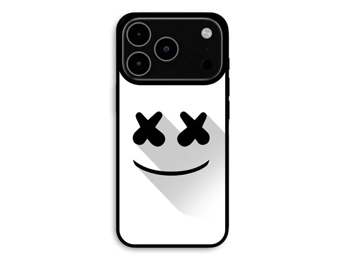 Capa Para Iphone 18 Pro Marshmello Eletrónica Ghost Maniacase
