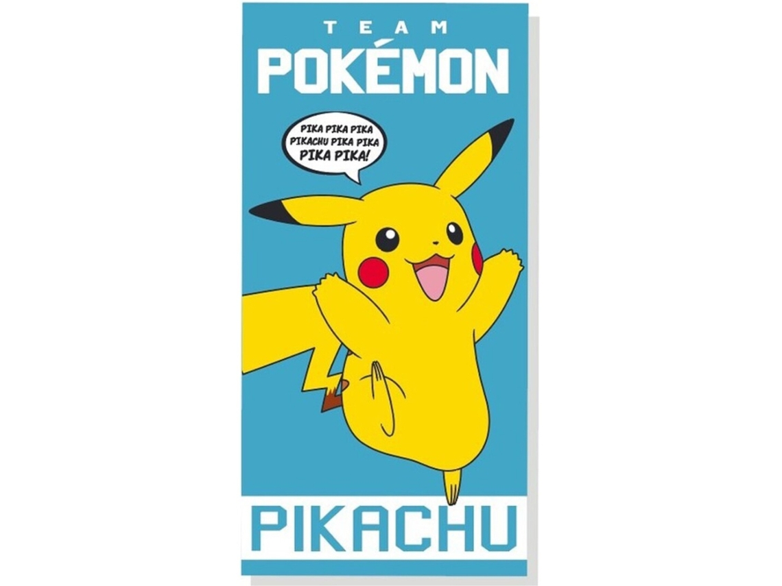 Toalha De Microfibra Pokémon Pikachu! 140x70cm 87204