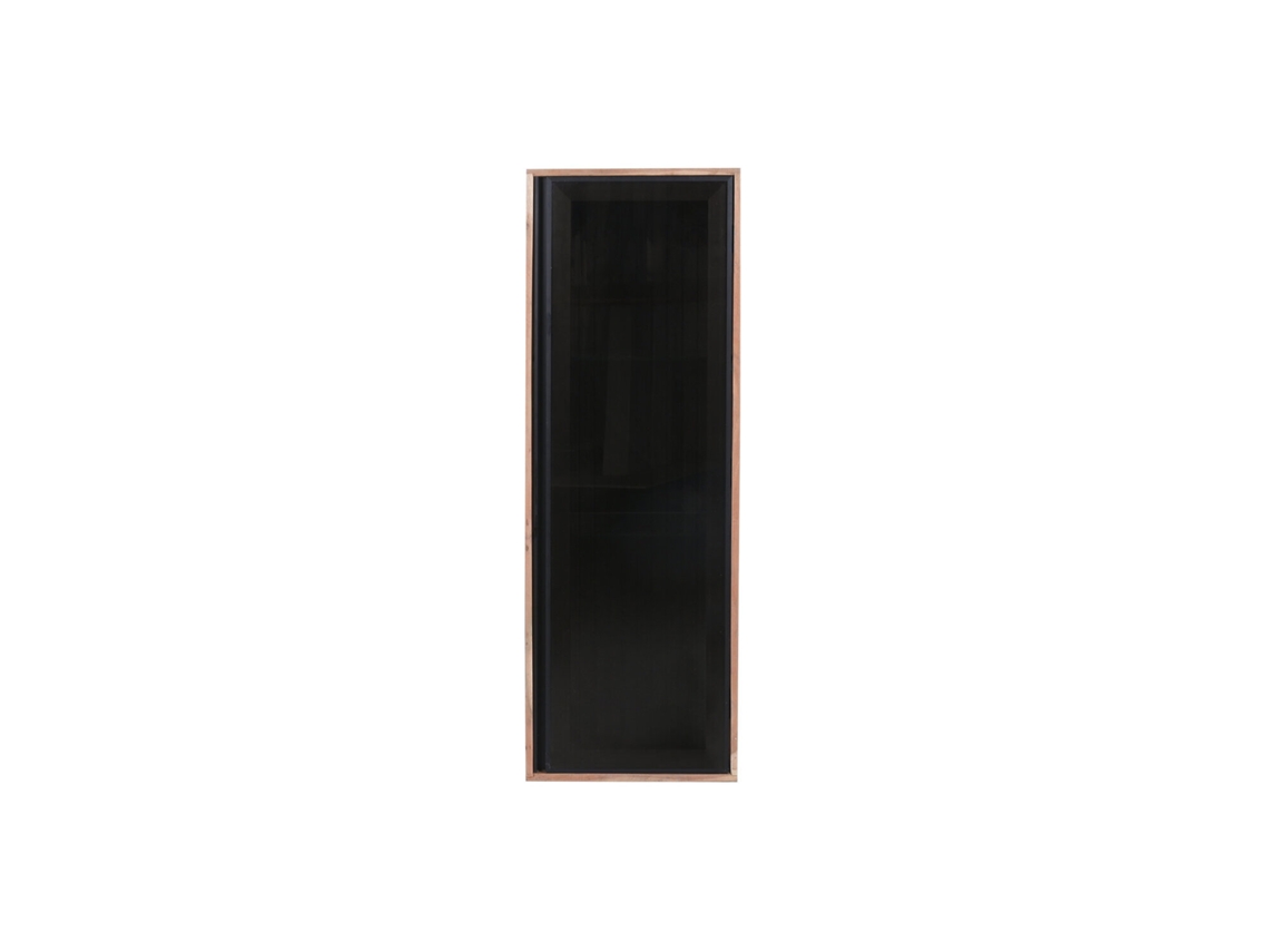 Vitrine de Vidro de Acácia 40x40x115cm ALEXANDRA HOUSE LIVING