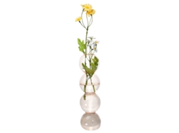 Vaso de Vidro Vaso Transparente em Forma de Fonte Forma Criativa para Decoração de Mesa de Escritório NEVEANCE