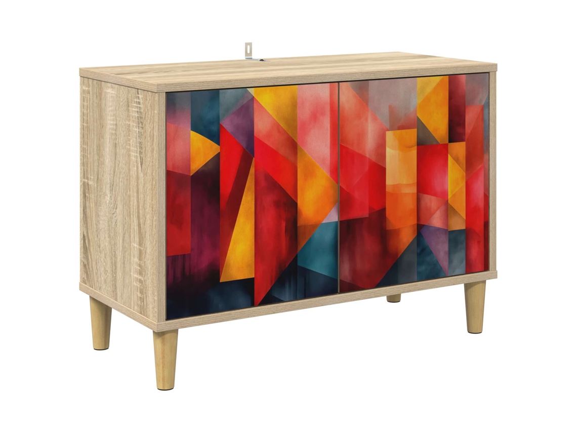Vidaxl Gabinete Para Tv Heesch 69 X 33 X 50 Cm Sonoma