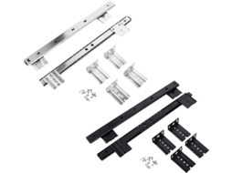 Tehaux Conjunto De 2 Corrediças Gaveta Com Rolamentos Esferas Para Teclado, Corrediças Para Computador Sob A Mesa