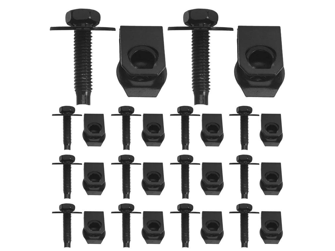 Kichouse Presilhas De Fixação Para Carroceria, Parafusos, Grampos, Porcas Em Formato De U, Presilhas Para Painéis