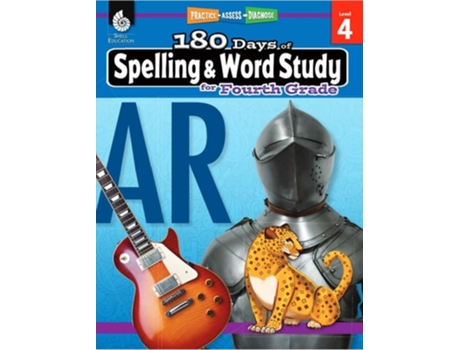 Livro 180 Days™ Spelling And Word Study For Fourth Grade De Shireen Pesez Rhoades (inglês)