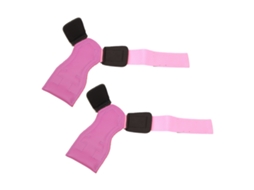 Rebe-2pcs Pulseiras De Couro Para Levantamento De Pesas Suporte De Punho Para Deadlift Bodybuilding Treinamento Forte Roxo