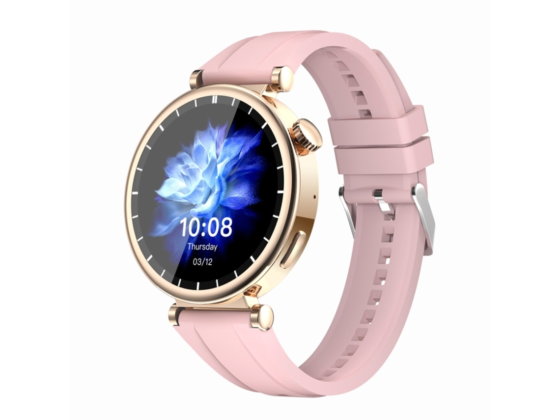 Smartwatch Esportivo À Prova Dágua Ip67 De 1,28 Polegadas Mdug (ouro Rosa Rosa)