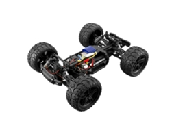 Flyhal Hbx Fc610 Rtr Duas Baterias 1/10 2.4g 4wd 46km/h Luz Led Escovado Caminhão Brinquedo Infantil MDUG