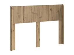 Conjunto 1 Cabeceira Vidaxl Castanho Derivados De Madeira (120 Cm)