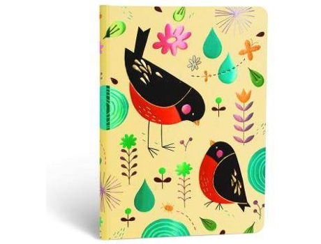 Livro T Walker, Mother Robin, Midi, Lin de Paperblanks (Inglês)