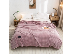 Cobertores Macios e Aconchegantes para Cama Sofá e Loveseat-Hawthorn Vermelho EVELTEK 180x200cm