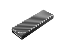 Dissipador De Calor De Alumínio Para Ssd Com Design Angulado E Almofada Térmica Condutora Para Resfriamento Rápido De Computadores Desk Gokoco
