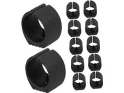 Lifkome 12 Protetores De Silicone Para Pés Cadeira, Antiderrapantes E Resistentes Ao Desgaste, Em Pp