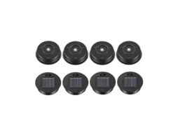Kit com 8 Lanternas Solares Suspensas para Pátio com Iluminação Led AQUAFORGE
