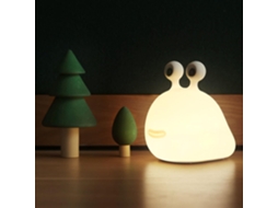 Night Light Fofa Em Formato Lesma, Feita Silicone Macio,