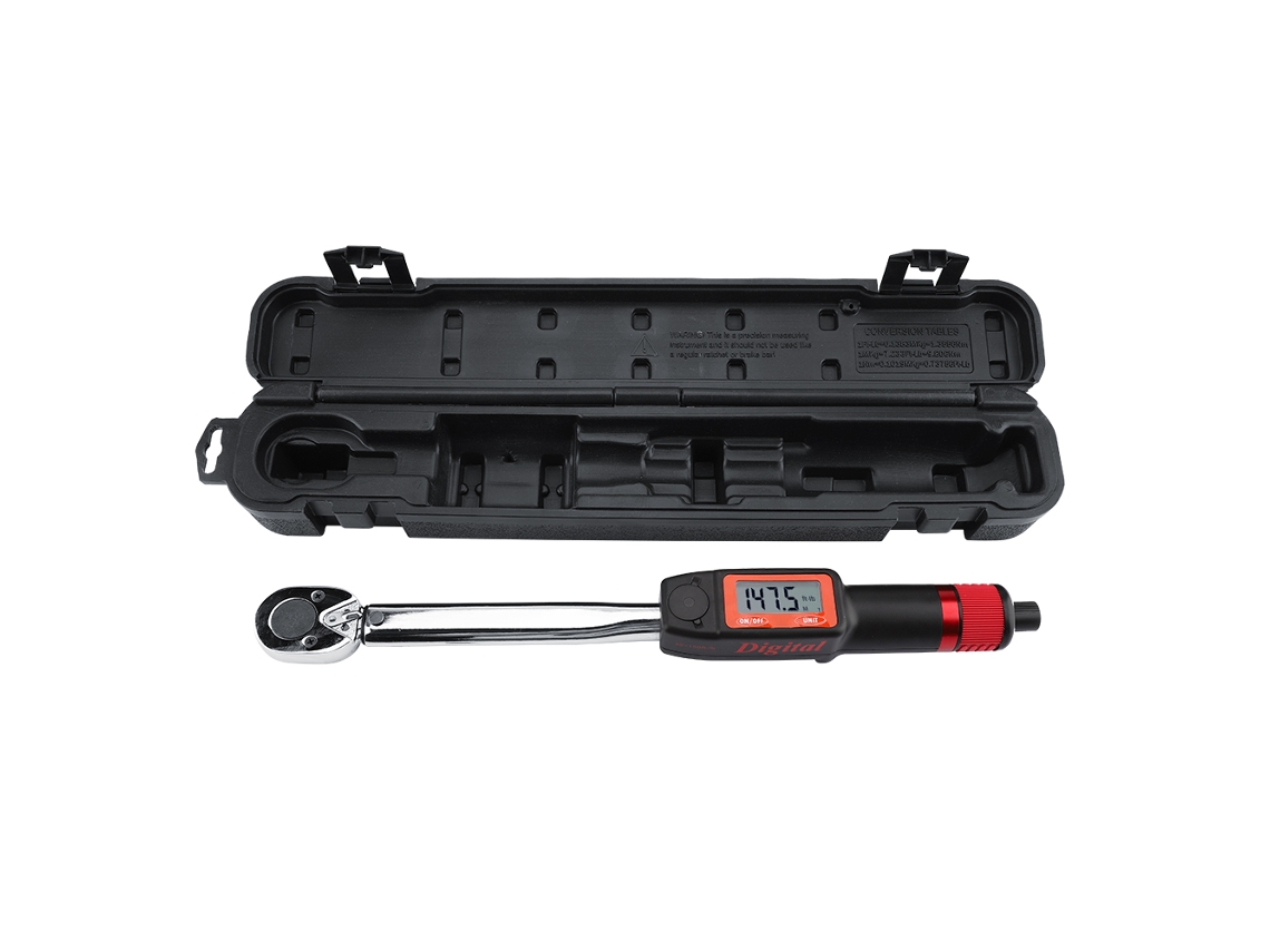 Chave de Torque Digital (com Conector de 1/2 Polegada, Cobre Torque De Faixa Dupla)