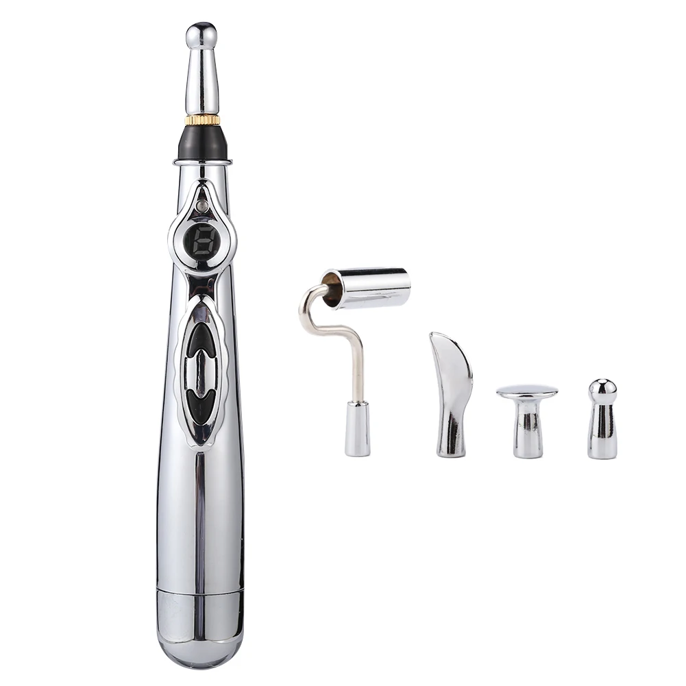 Caneta Eletrônica De Acupuntura Com Terapia A Laser Para Meridianos Elétricos, Massageador E Cura Energética Alívio Da Dor ~06860