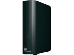 Disco HDD Externo WESTERN DIGITAL Elements (Preto - 4 TB - USB 3.0)