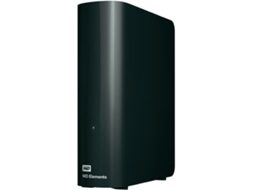 Disco HDD Externo WESTERN DIGITAL Elements (Preto - 4 TB - USB 3.0)