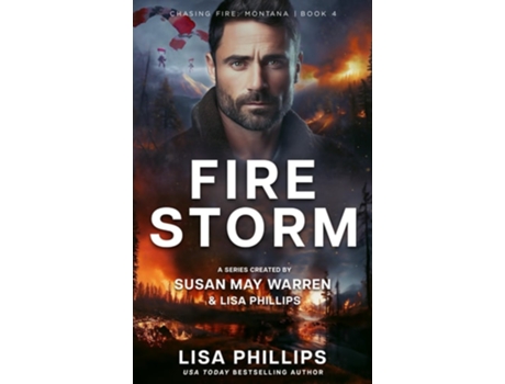 Livro Firestorm de Lisa Phillips e Susan May Warren (Inglês)