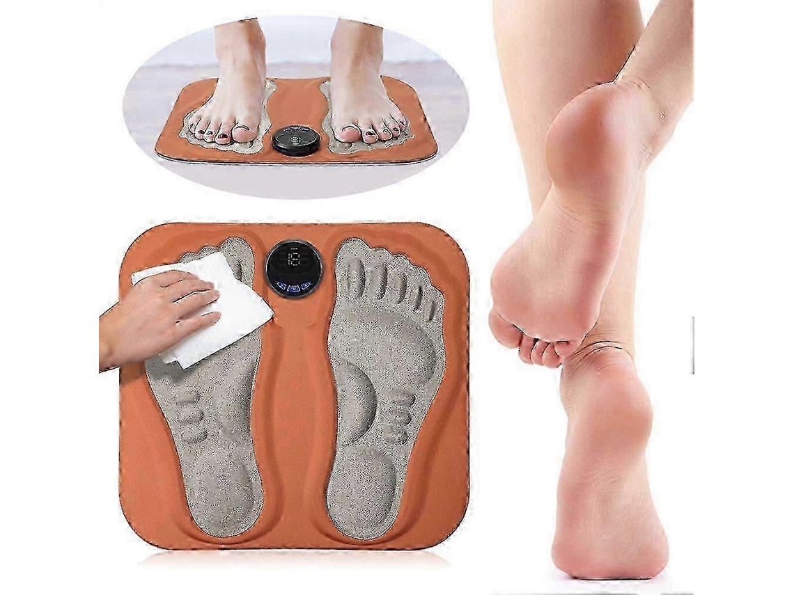 Massageador De Pés Hermhoffer Pro, Orthoback Renerv 3d Regenerative Ems Treatment, 15 Níveis Intensidade E 6 Modo S.