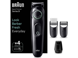 Aparador de Barba BRAUN 3 BT3421 (Outlet Caixa Aberta - Autonomia 50 min)