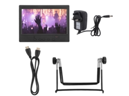 Aetheria monitor Portátil 7 Polegadas 1024x600 com Hdmi Vga Av para Raspberry Pi e Carro