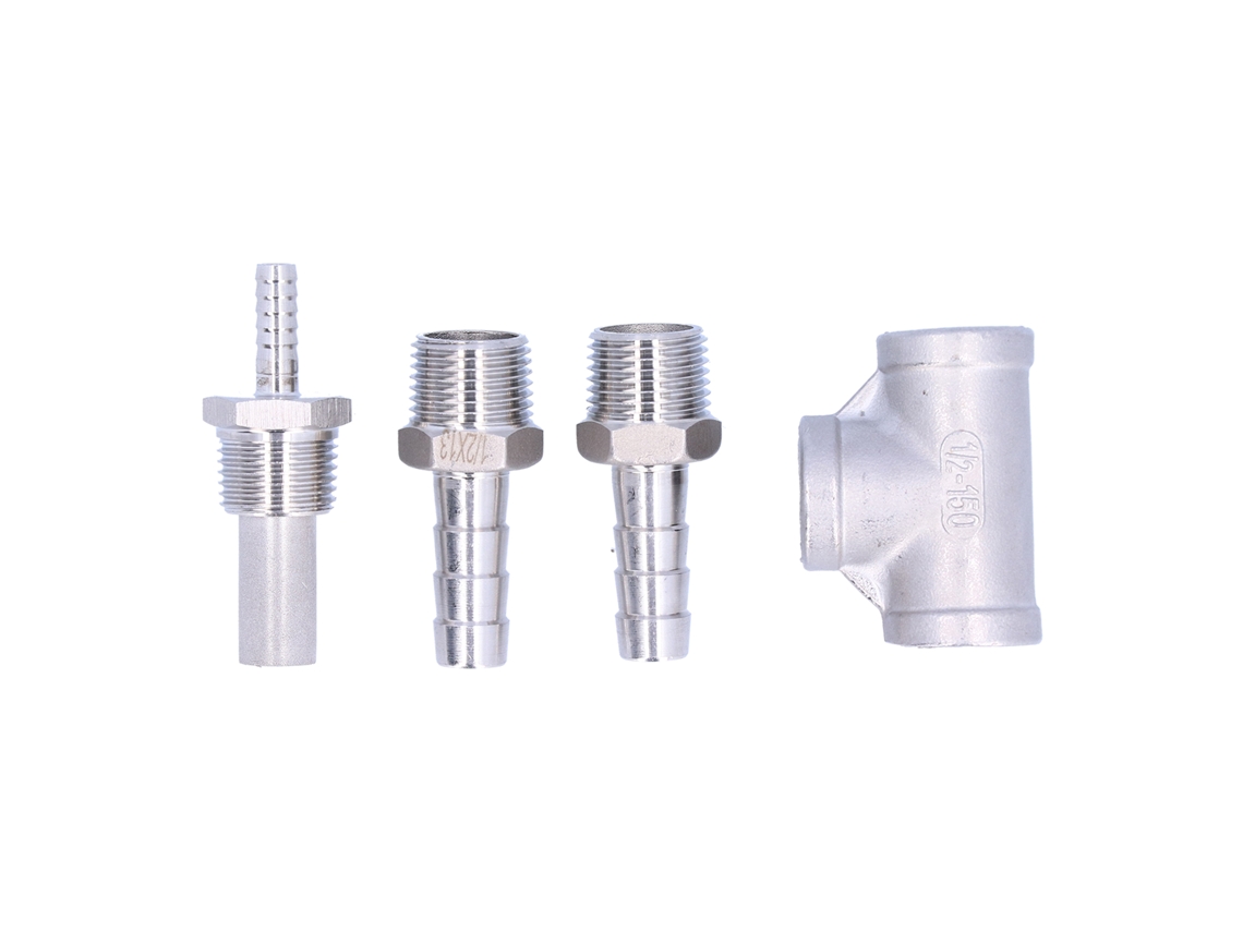 Kit Aeração Cerveja Inox Ferramenta Pedra Acessórios Caseiro