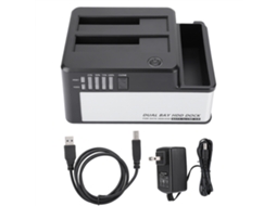 Dual Bay Usb3.0 Docking Disk Box Drive Bay Para Hd Externo Sata 2.5/3.5