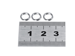 Conector Anel Split Aço Inox Pesca 50un 8