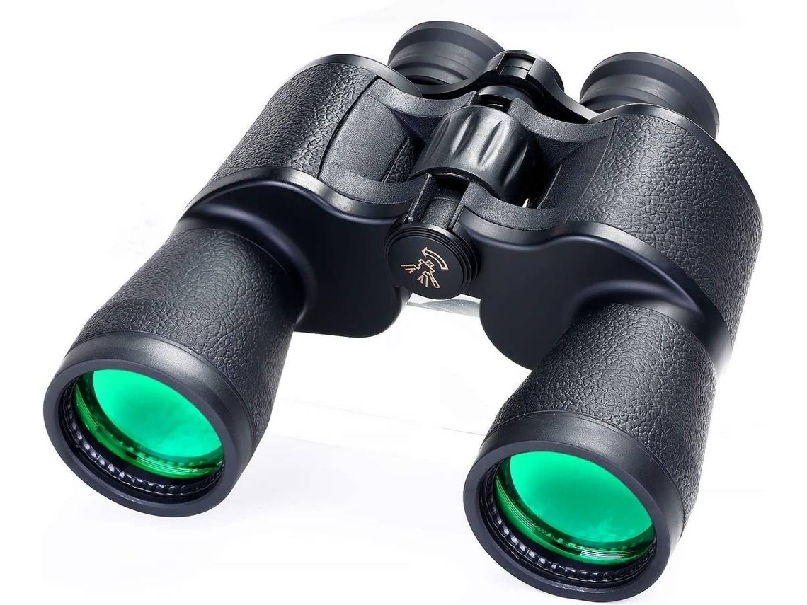Binóculos ENKERS para Adultos Compactos 20X50 Telescópio À Prova D'Água de Alta Potência para Viagens de Observação de Pássaro-Preto