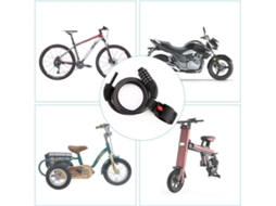 Cadeado Para Bicicleta, Cabo Para Cadeado De Bicicleta De 1200 Mm/12 Mm Aquaforge