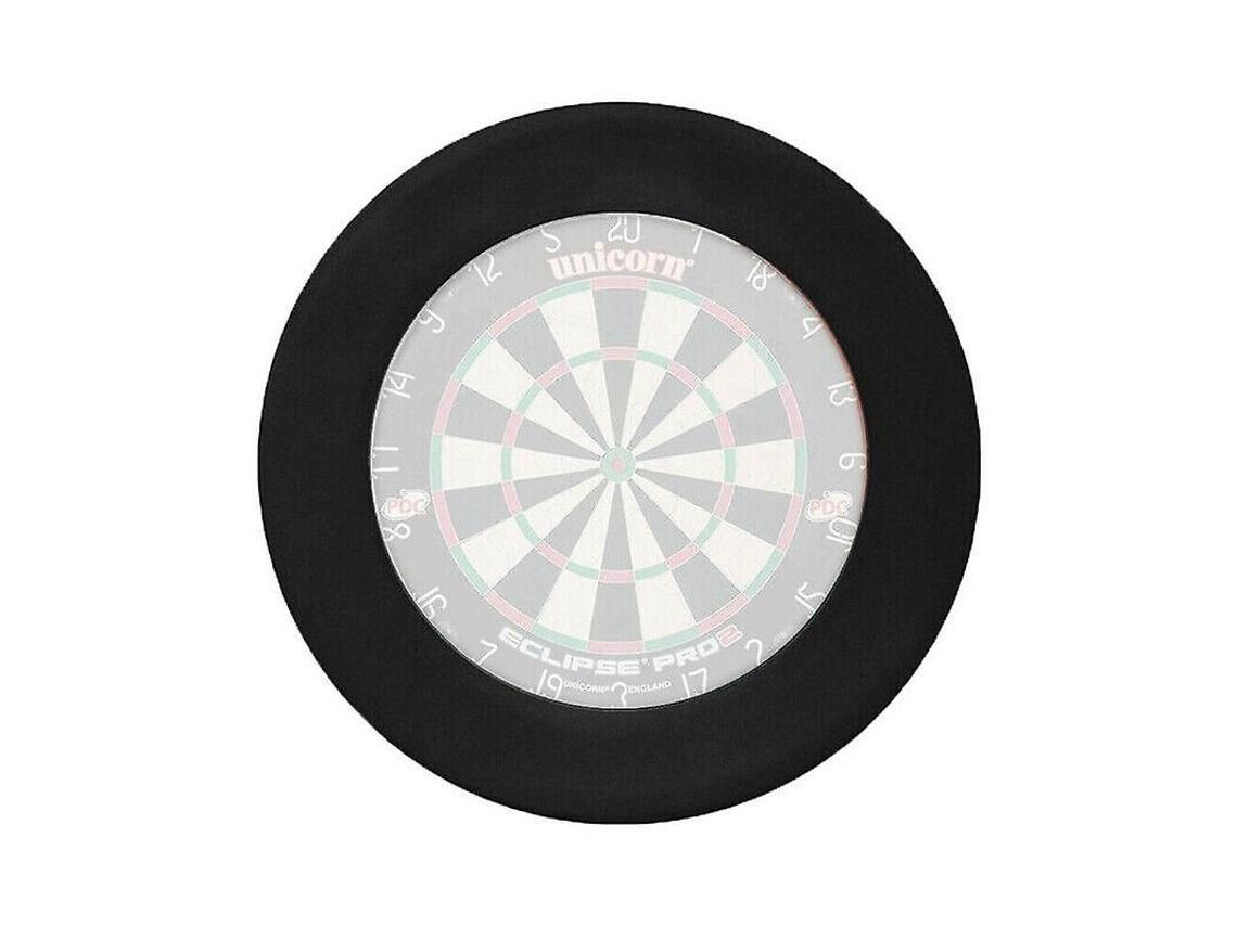 Anel Protetor de Parede para Dardos Winmau, Preto Liso