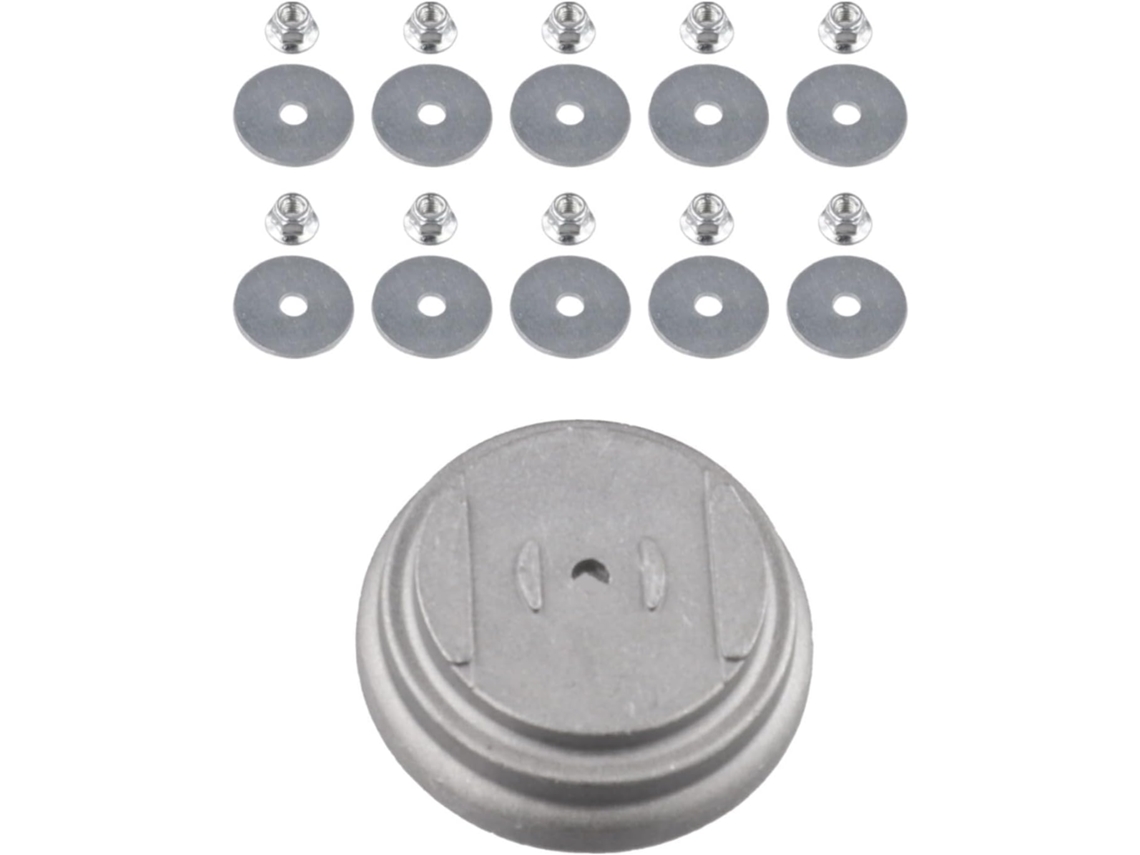 Protetor De Aço Inoxidável Para Cortador Grama Elétrico, Escudo