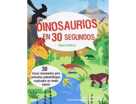 Livro Dinosaurios En 30 Segundos de Sean Callery (Espanhol)